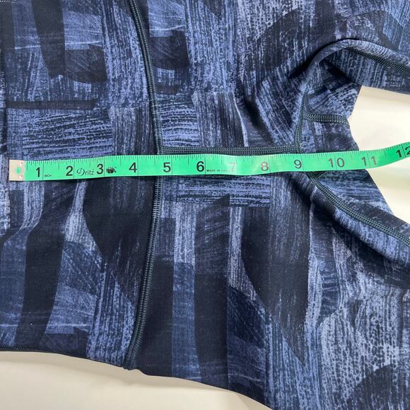 Lululemon Wunder Under Leggings 28in Sz 4  Transition Multi Midnight Navy‎ Blue - Picture 10 of 14